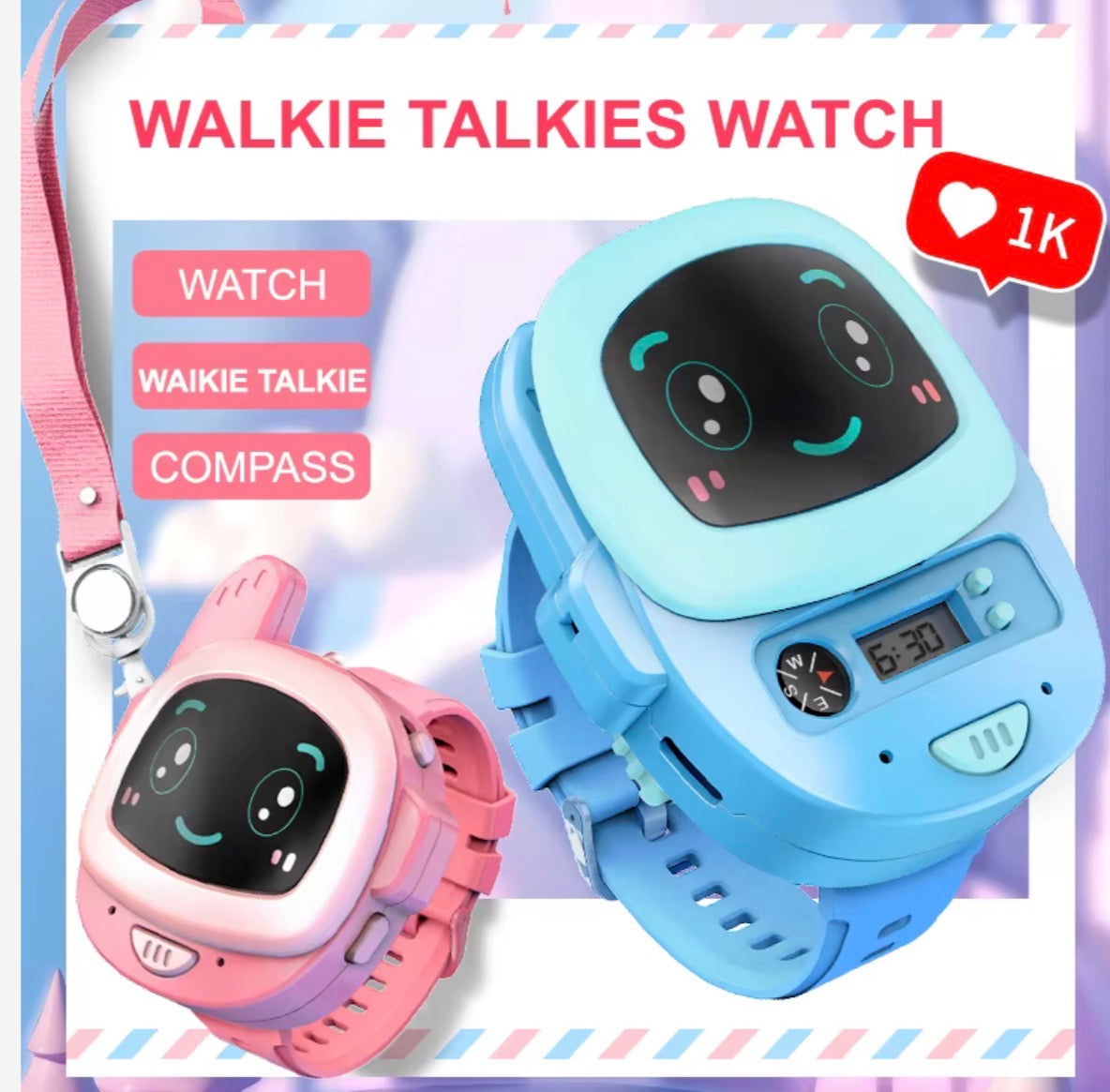 Kids Walkie-Talkie Watch | Adventure Communication Toy