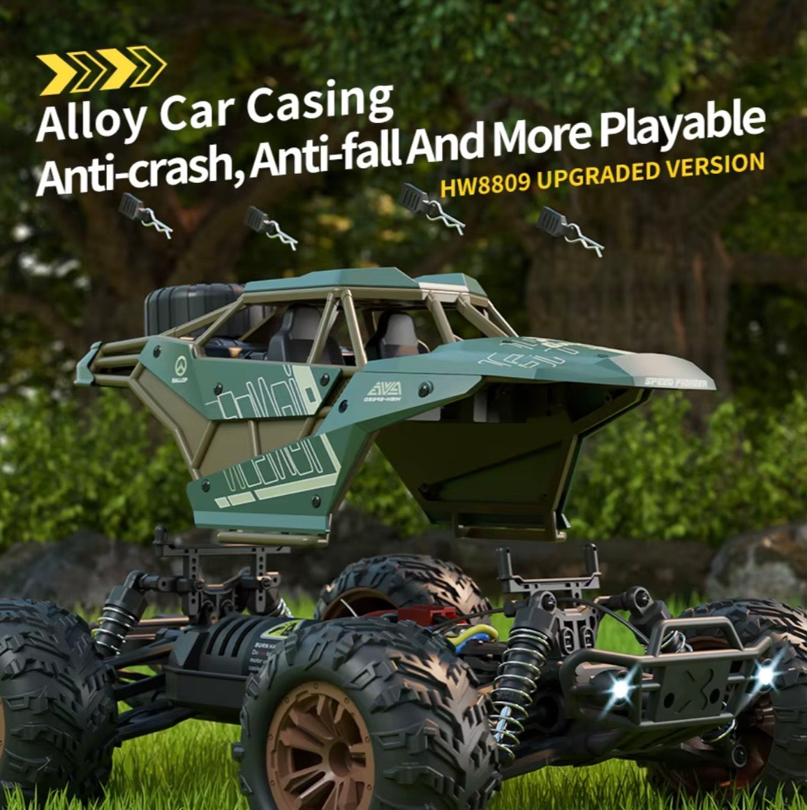 35 km/h High Speed 4WD Electric Remote Controlled