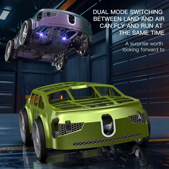 2 In 1 RC Flying Car Drone Toy For Kids