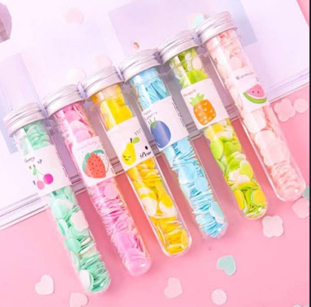 1Pc Portable Travel Bottle Shape Paper Soap