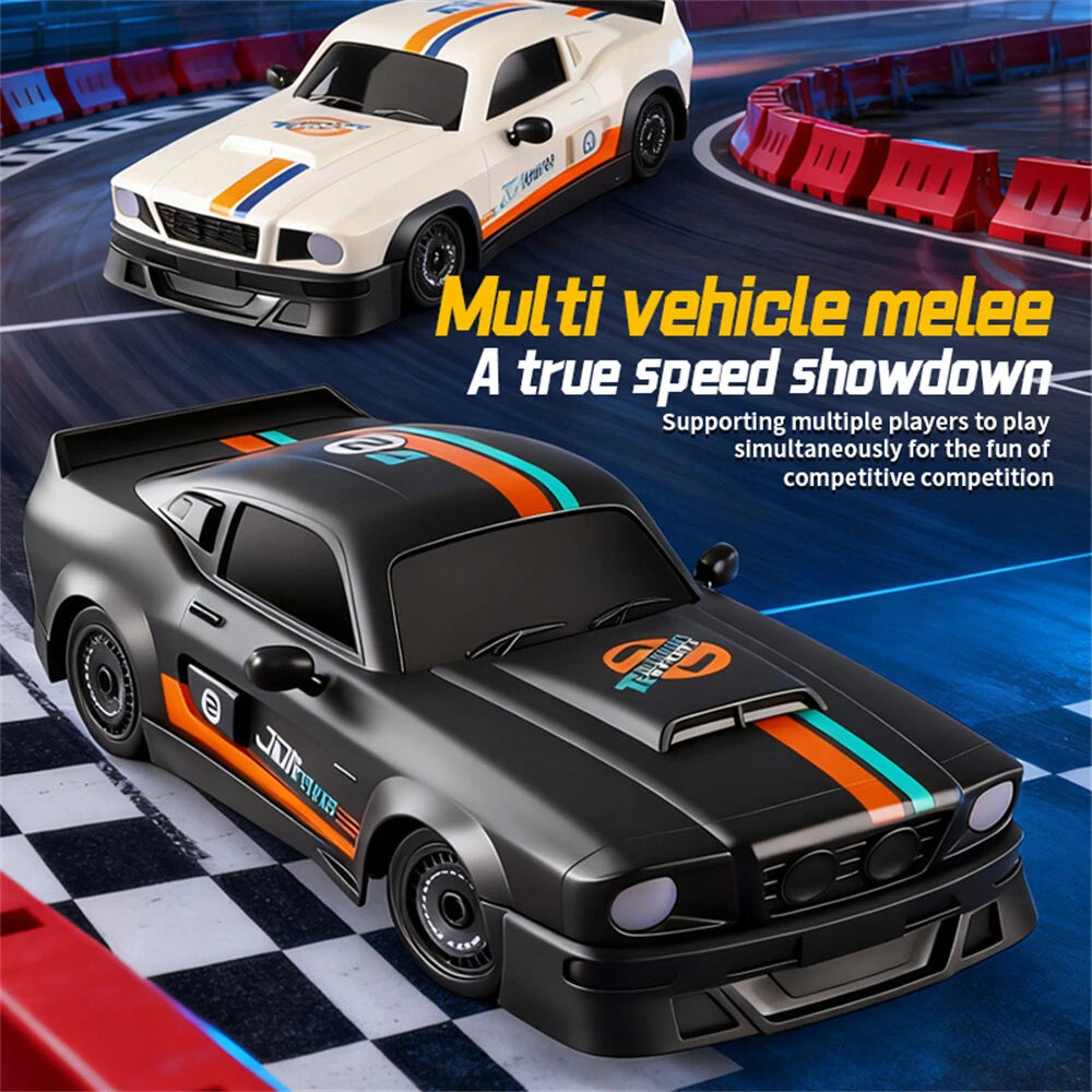 4WD Drift RC Car LED Light Remote Control High Speed