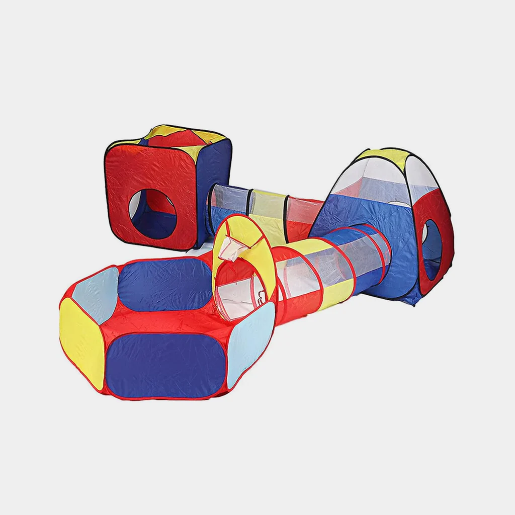 5IN1 MULTICOLOR BALL PIT TUNNEL TENT HOUSE