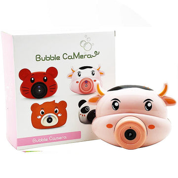 Bubble Machine Camera Toy For Kids Automatic Electric Blowing Bubble Toy Gift