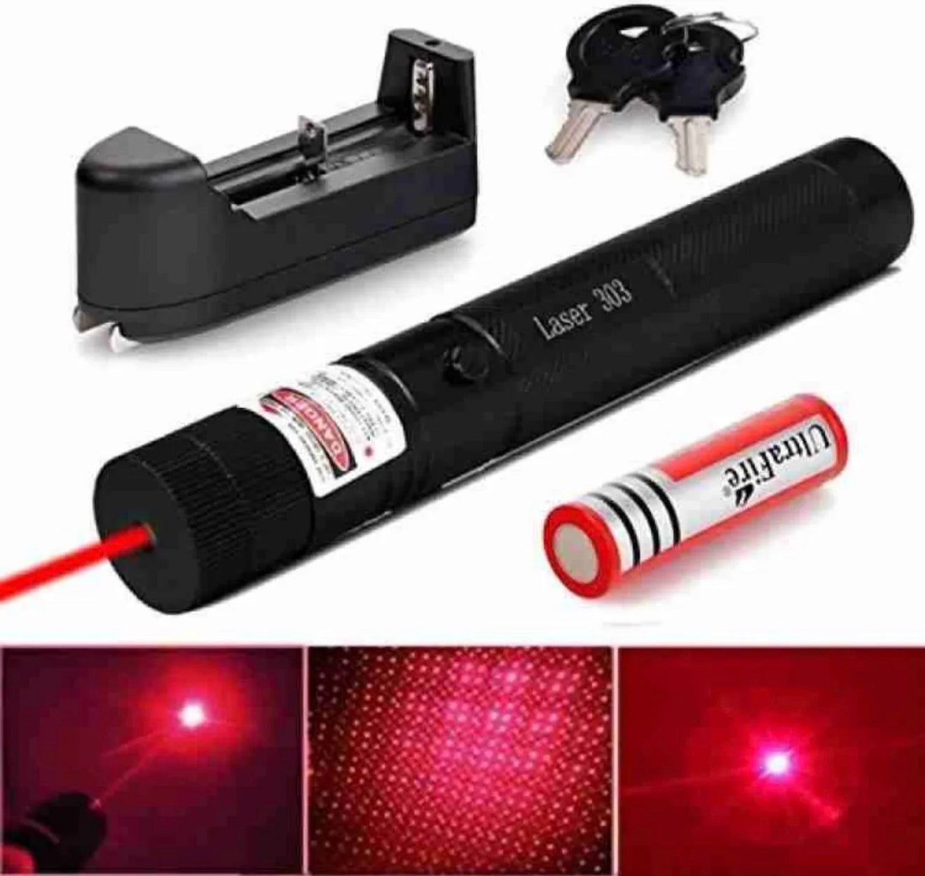 Rechargeable Green Laser Pointer Light – Long-Range High-Visibility Laser for Presentations & Outdoor Use