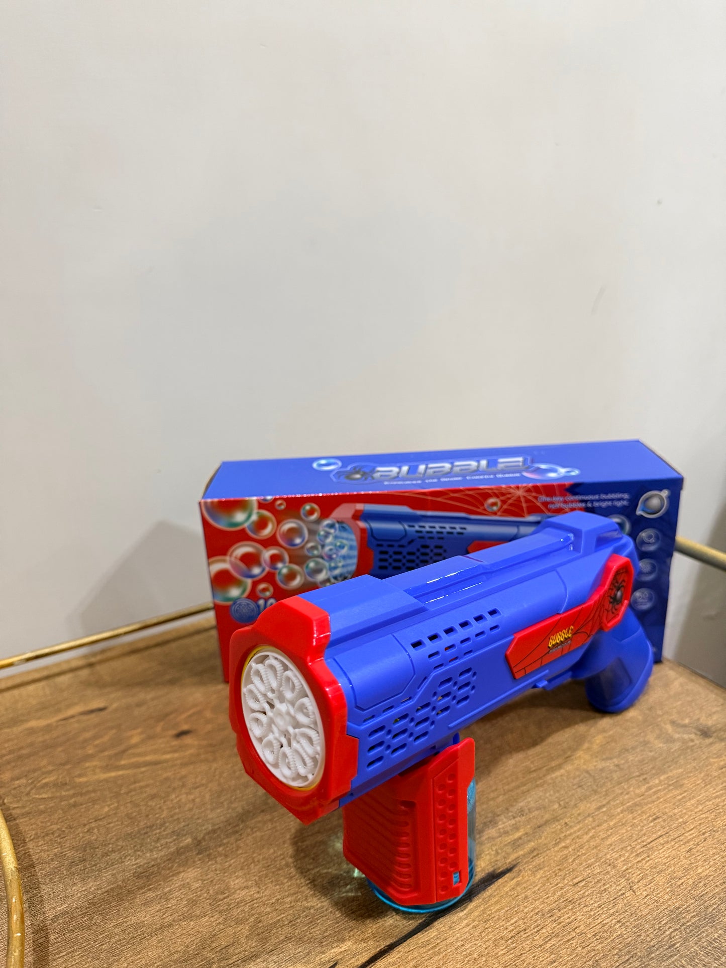 Spider Bubble Gun – 10-Hole High-Pressure Bubble Toy for Kids