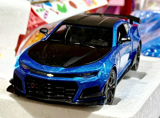 1:24 Diecast Chevrolet Camaro ZL1 Model Car | Openable Doors & Pull-Back | Kamran Traders