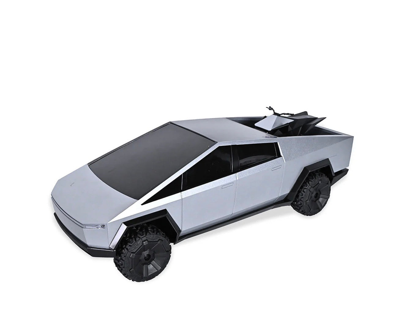 Tesla RC Cyber Truck — Off-Road Adventure SUV with Matte Finish & Quad Bike