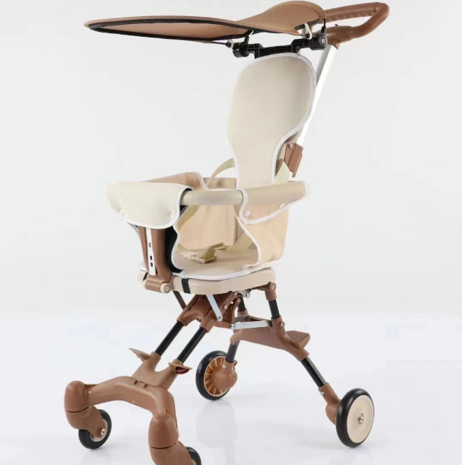 Premium Foldable Buggy Baby Stroller With Sunshade