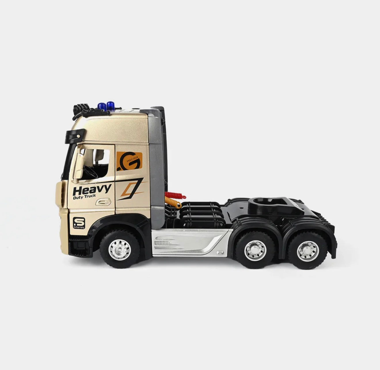 1:24 RC 2.4GHz Diecast Double-Layer Cargo Truck – Remote Control Large Truck Toy