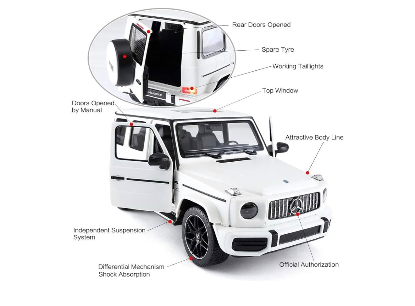 Remote Control Mercedes-Benz G-Wagon – Ultimate RC Off-Roader