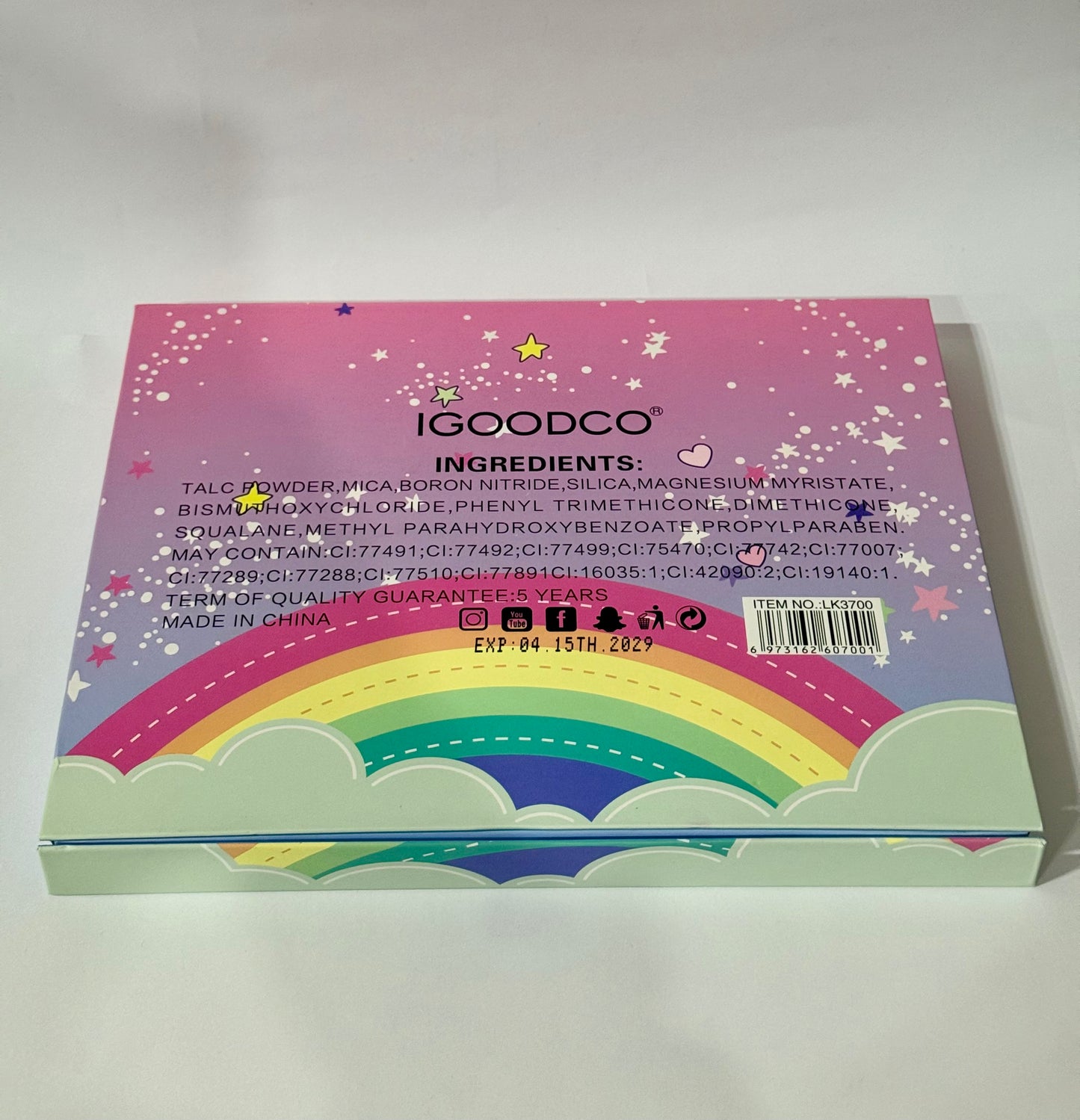 29-in-1 Kids Makeup Kit with Mirror – Fun & Creative Beauty Set for Girls