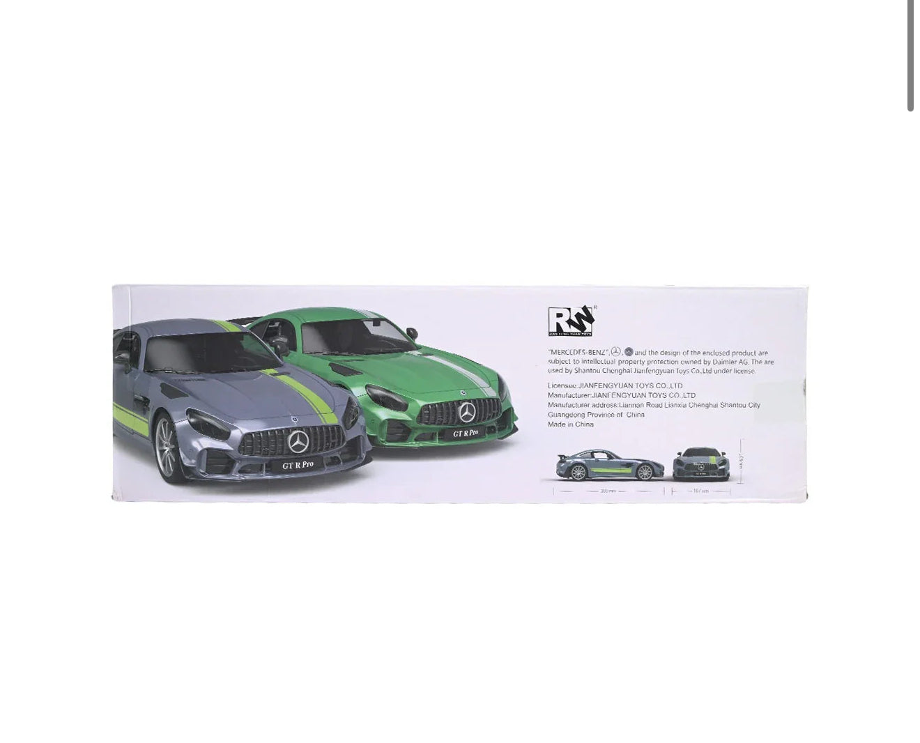 Mercedes-AMG GTR Pro 1:12 Radio Control Car