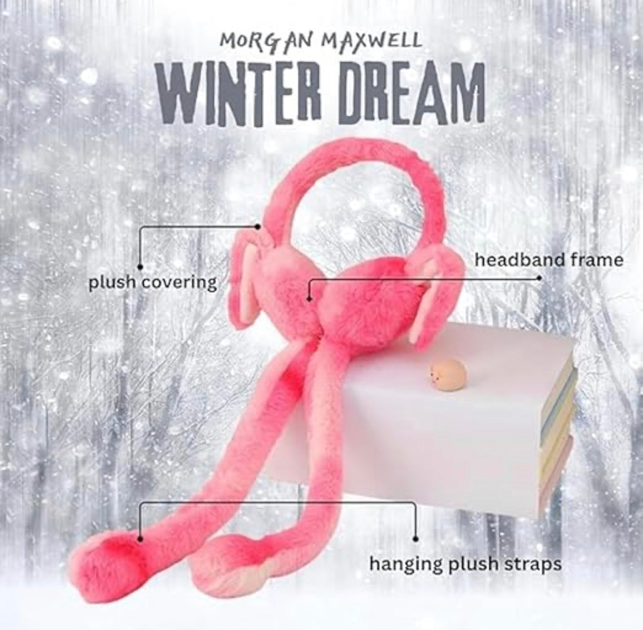 Fluffy Bunny Earmuffs for Kids – 1 Piece