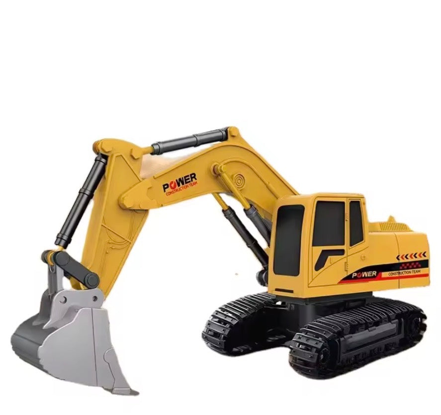 Remote Control Excavator Toy Truck | 1:22 Scale Construction RC Vehicle with Rechargeable Battery