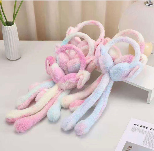 Fluffy Bunny Earmuffs for Kids – 1 Piece