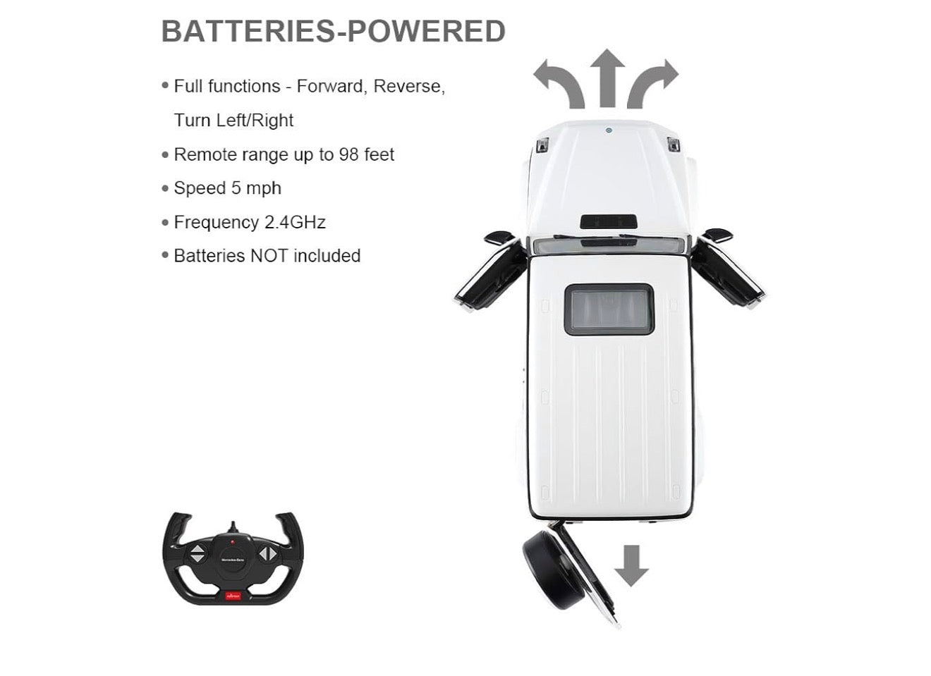 Remote Control Mercedes-Benz G-Wagon – Ultimate RC Off-Roader