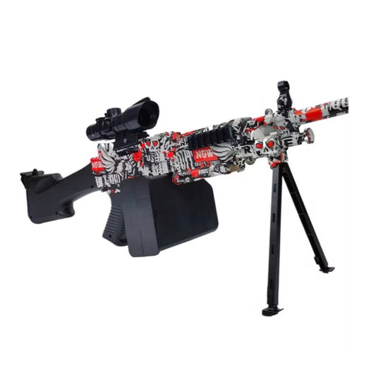 M249 Gel Blaster – Water Gel Gun with Gels & Safety Goggles