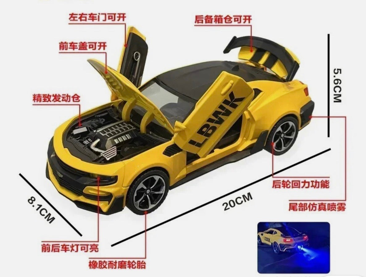 Chevrolet Camaro LBWK Diecast Model Car – Collectible Toy & Gift for Kids