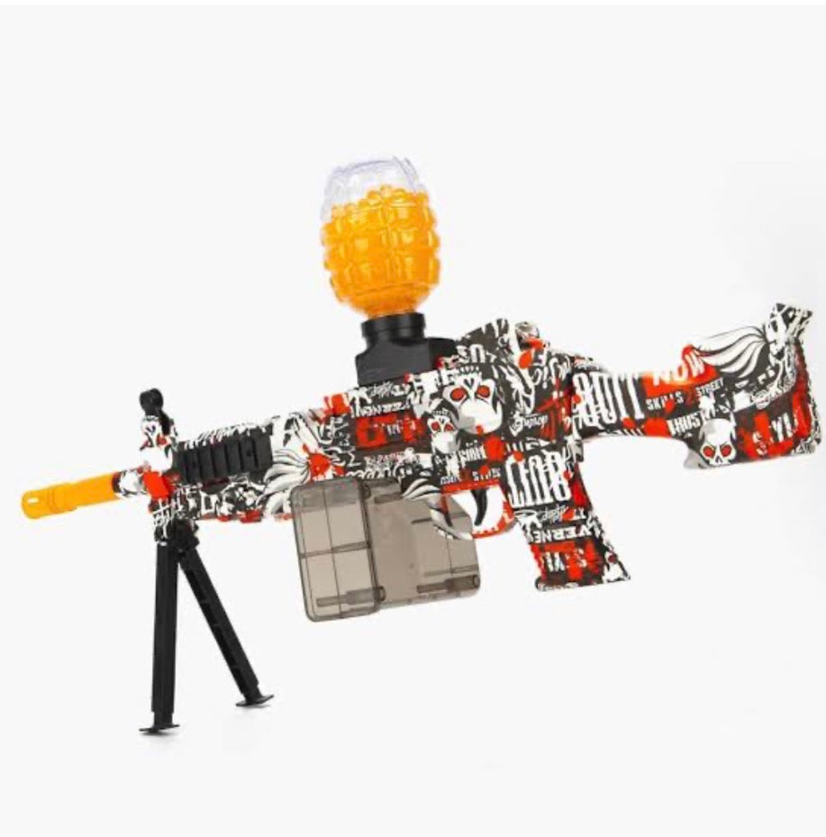 M249 Gel Blaster – Water Gel Gun with Gels & Safety Goggles