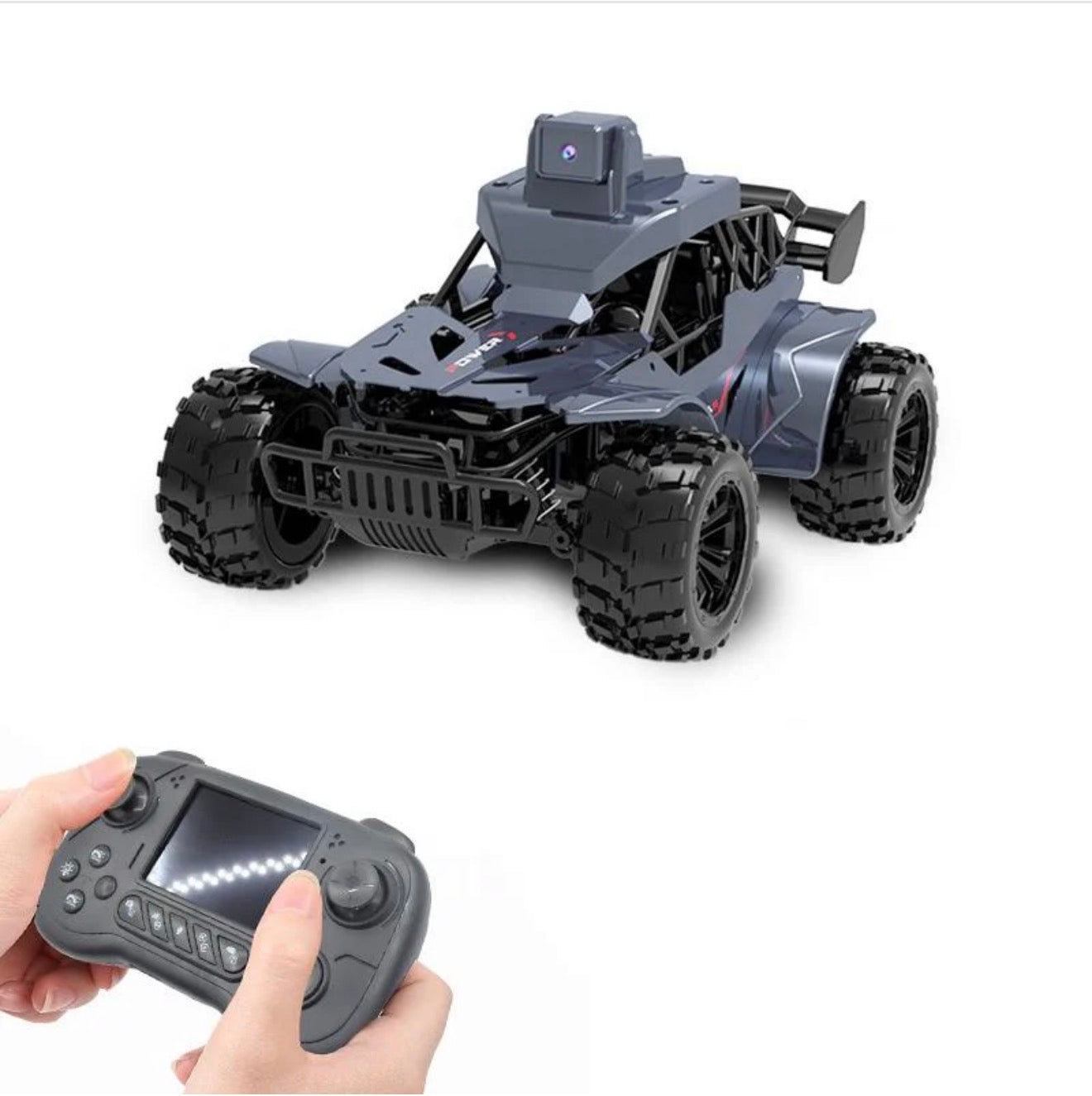 RC Rock Crawler with HD Camera | Remote Control Alloy Off-Road Vehicle