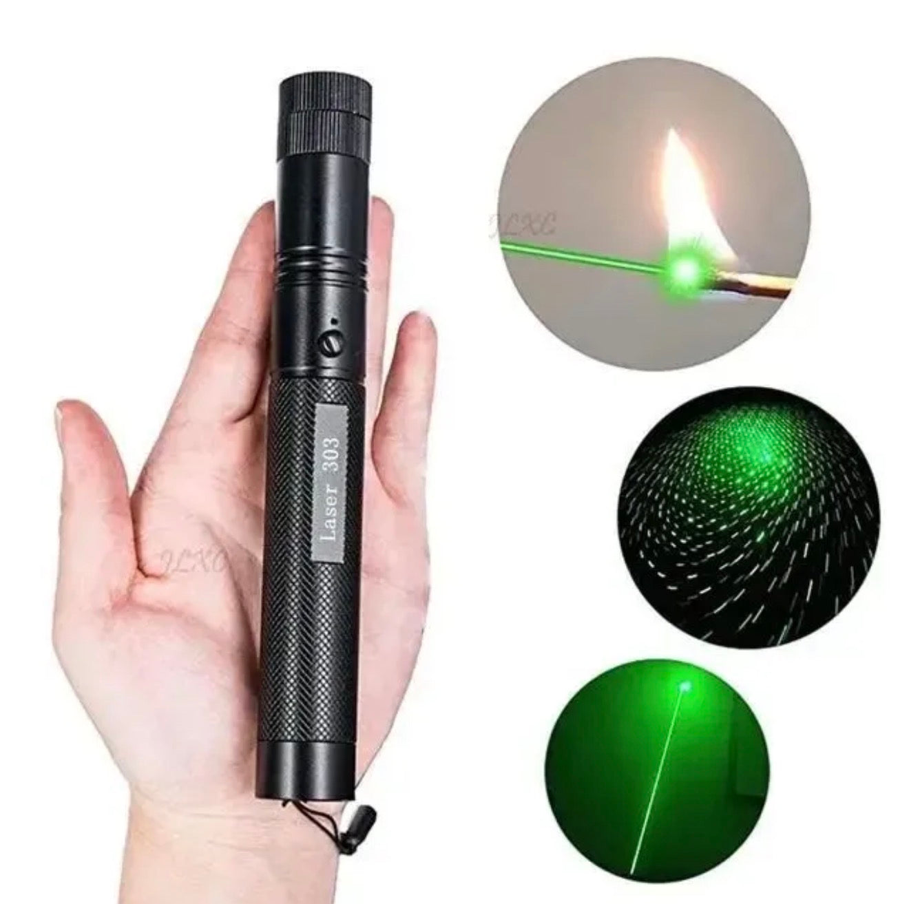 Rechargeable Green Laser Pointer Light – Long-Range High-Visibility Laser for Presentations & Outdoor Use
