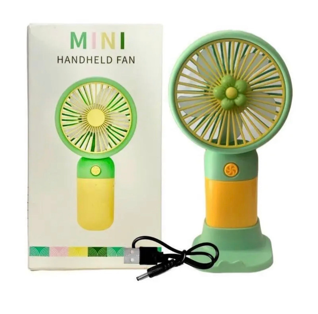 Flower Handheld Portable Small Fan