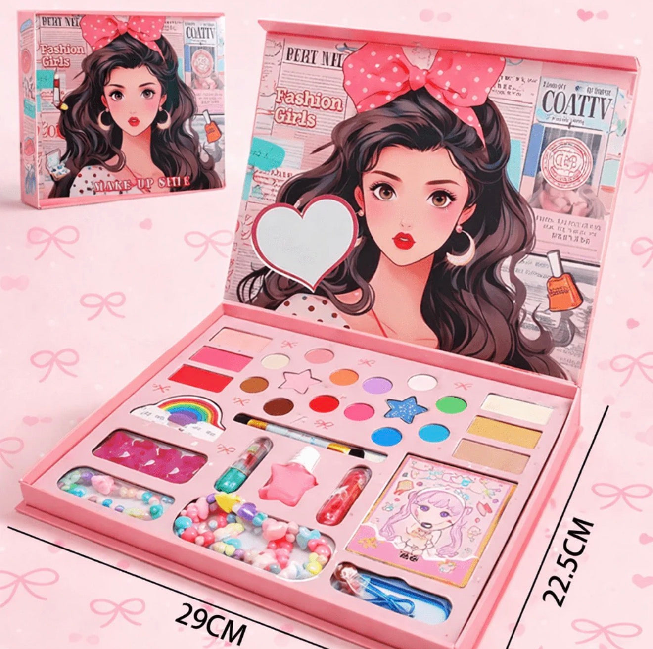 Ultimate Fashion & Beauty Play Studio | Makeup, Beads, Drawing & Styling Set for Kids