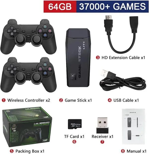 2.4G Wireless M8 Two Players Gaming Console