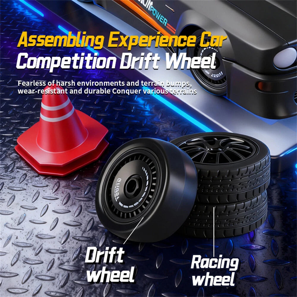 4WD Drift RC Car LED Light Remote Control High Speed