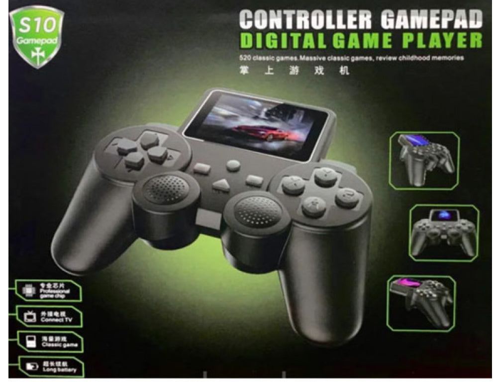S10 Controller Gamepad With Digital Game Player
