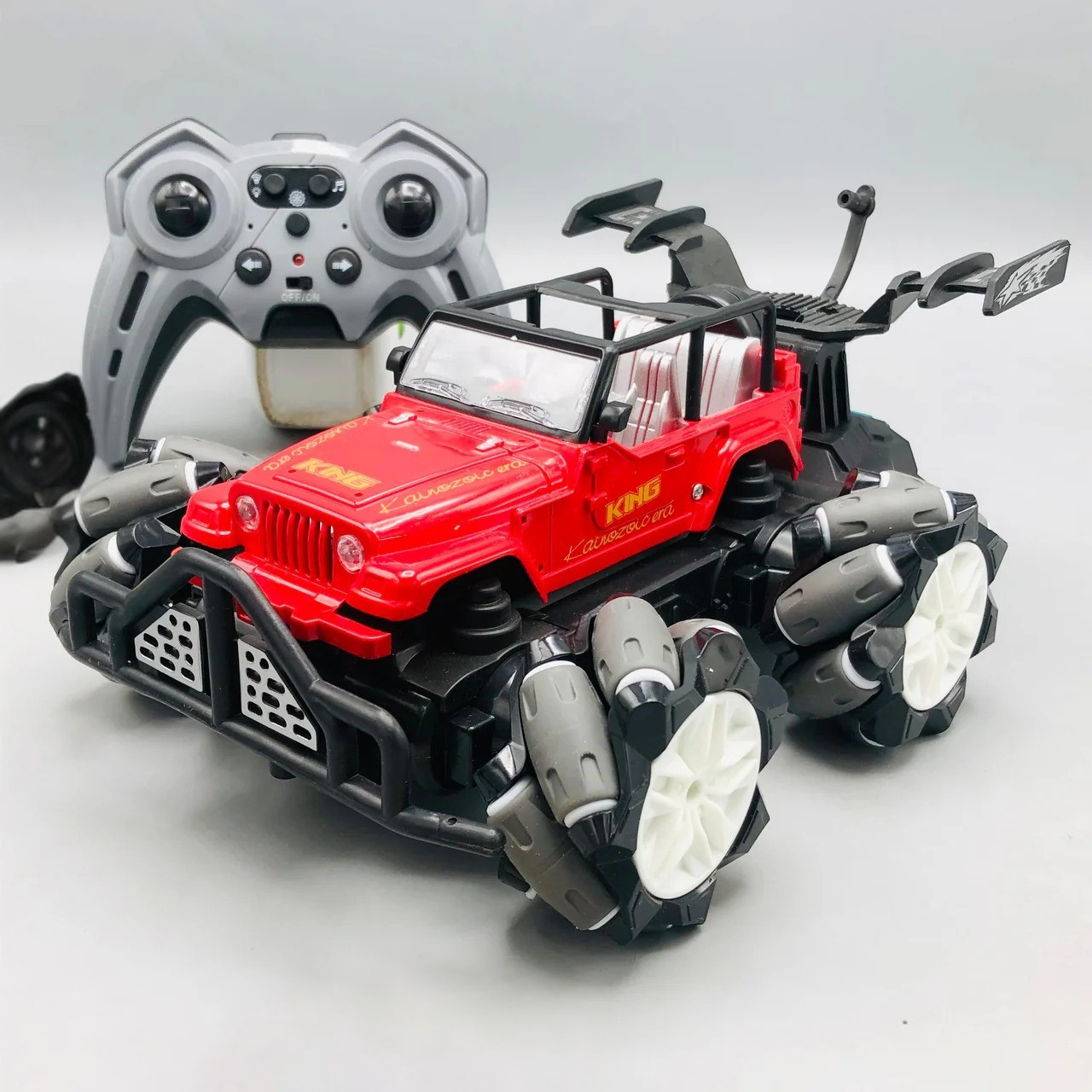 1:18 RC Remote & Watch Control Sport Stunt Car With Smoke