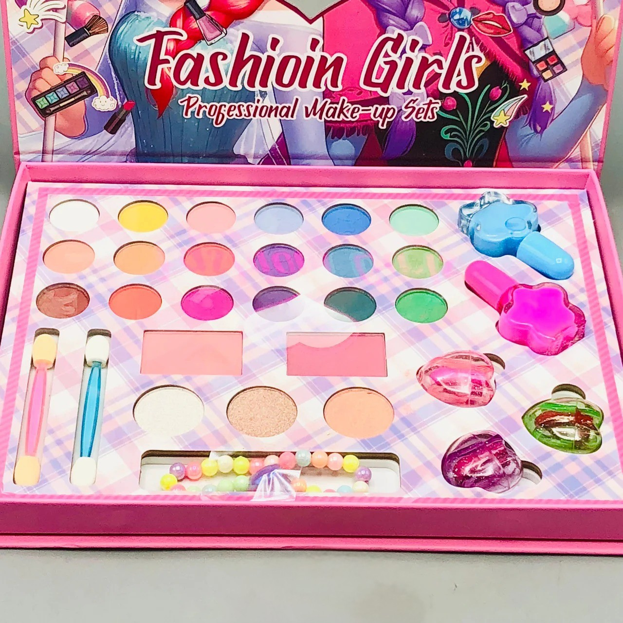31Pcs Realistic Fashion Girls Makeup Kit
