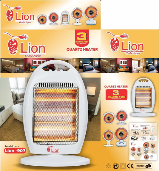 Lion 907 Quartz Fish Heater – 3 Heating Rods