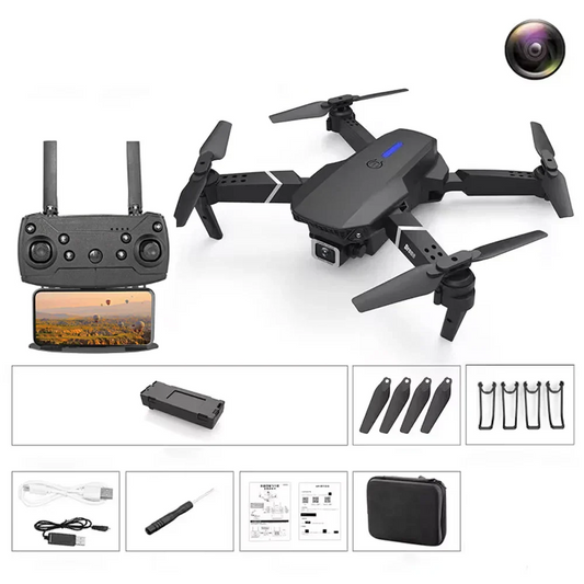 2.4GHz RC E88 Pro HD Camera Drone