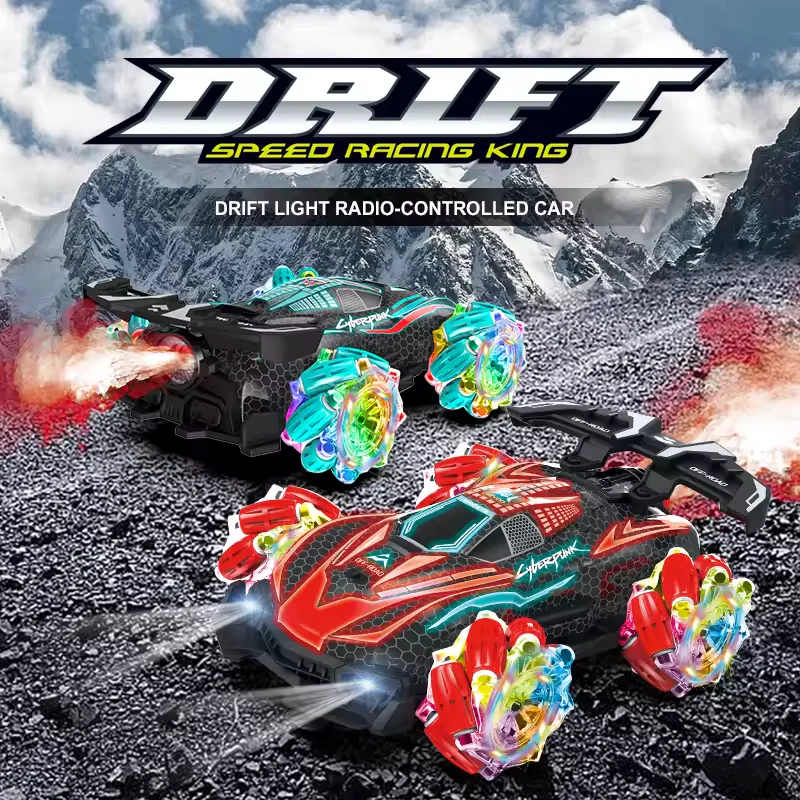 1:16 Remote & Watch Control Stunt Spray Car