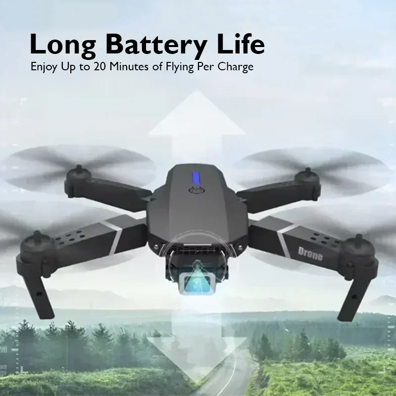 2.4GHz RC E88 Pro HD Camera Drone