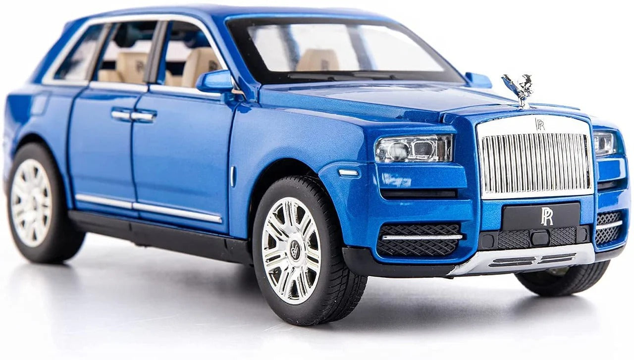 1:24 Diecast Rolls Royce Cullinan Model With Smoke