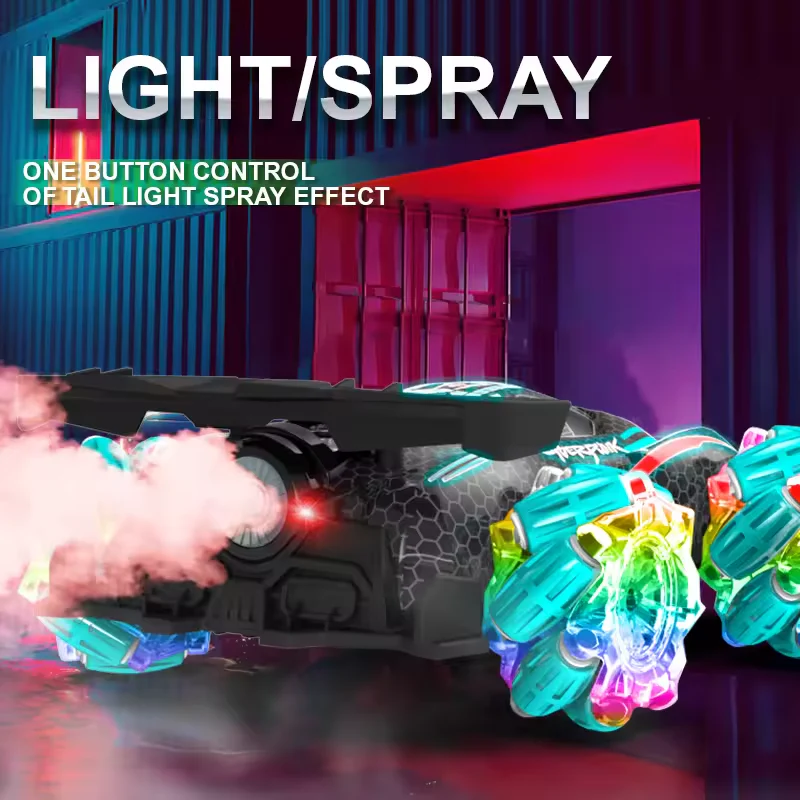 1:16 Remote & Watch Control Stunt Spray Car