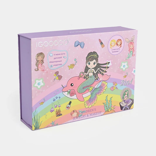 ADORABLE MAKEUP & JEWELRY SET FOR GIRLS