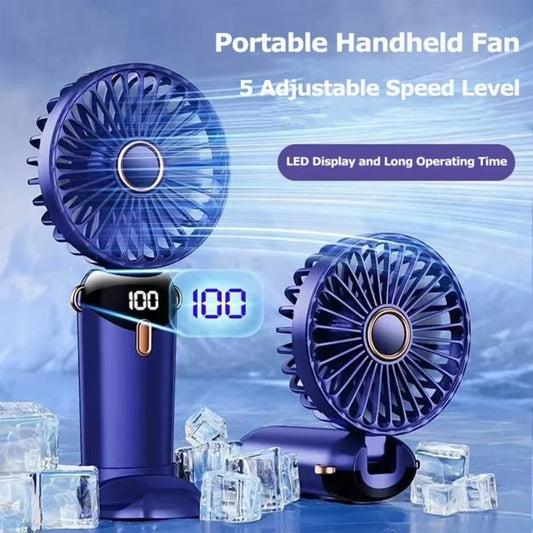 Handheld Mini Fan Foldable Portable
