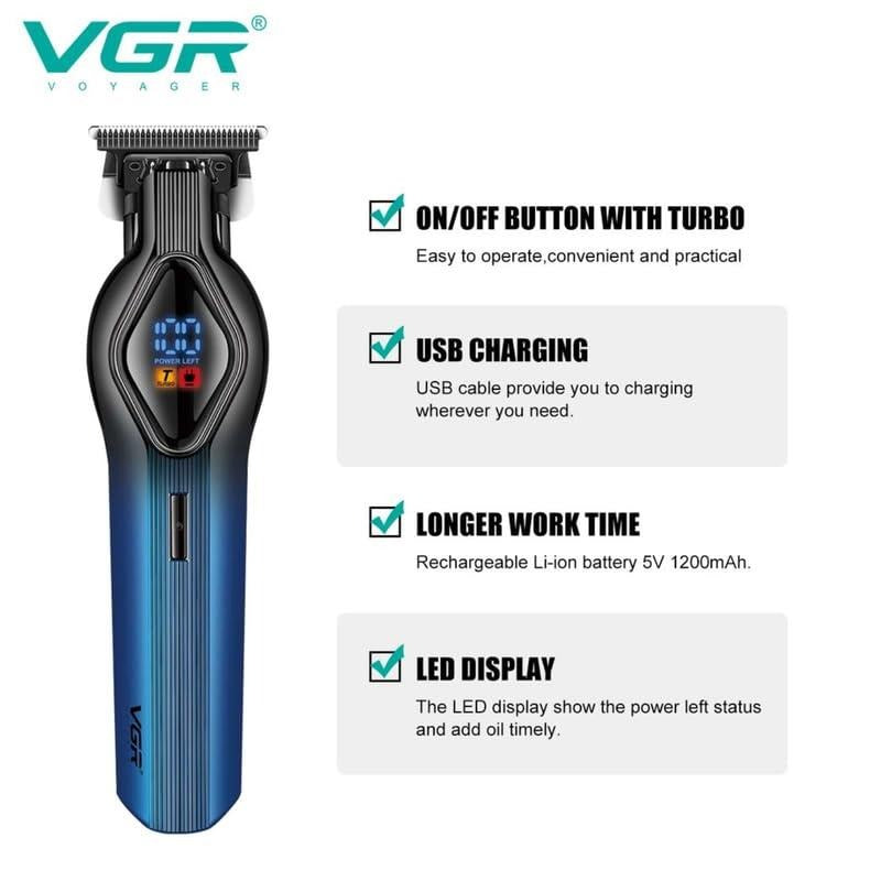 VGR V-921 Professional Hair Clipper Grooming