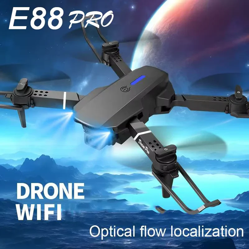 2.4GHz RC E88 Pro HD Camera Drone