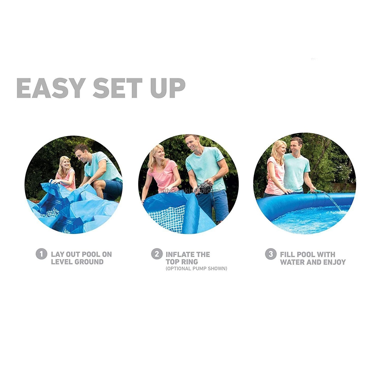 INTEX Easy Set Pool 8ft x 24"