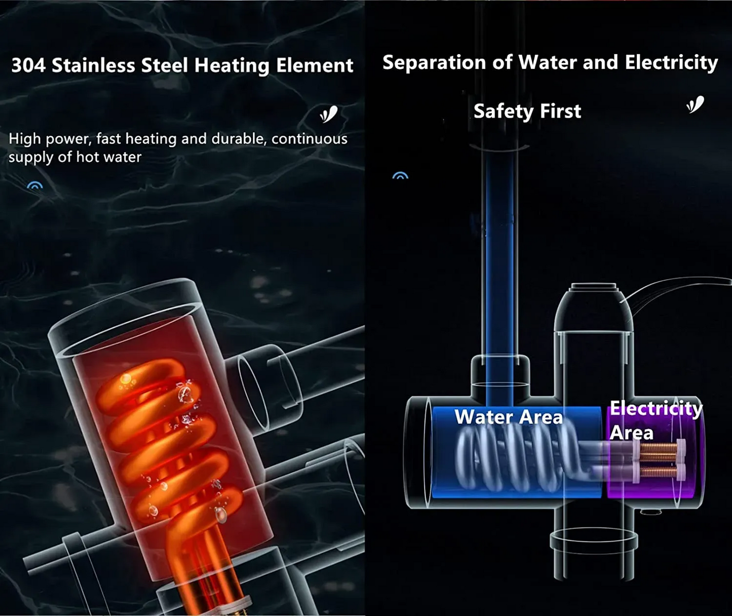 Hot Water Tap Instant Electric Water Tap