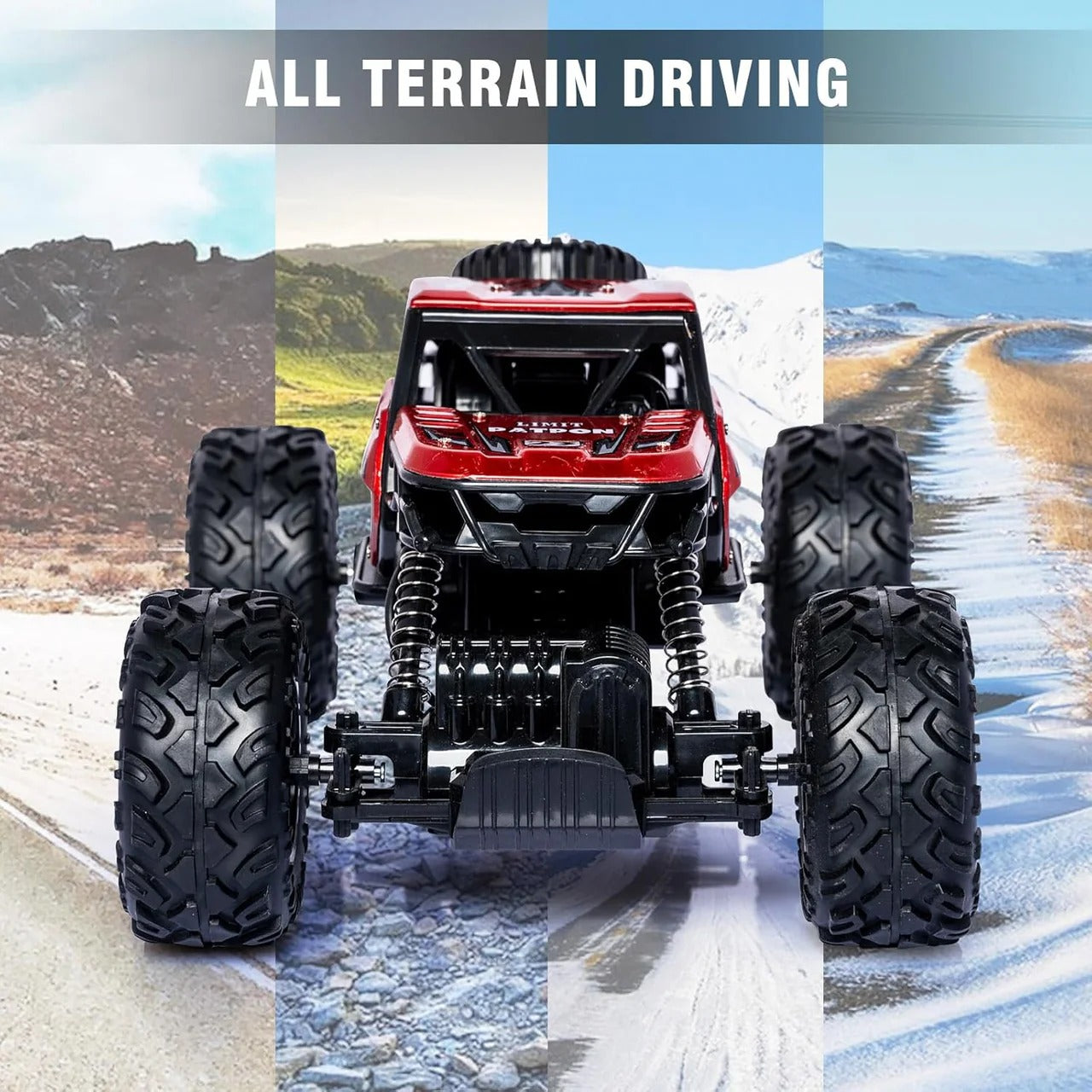 4WD High-Speed Remote Control Monster Truck | 2.4GHz Off-Road Racing Vehicle